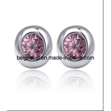 Tanzanite Color Sw Crystal Stud Bulk Accessoires de mode Boucles d&#39;oreilles (WSEDG04068)